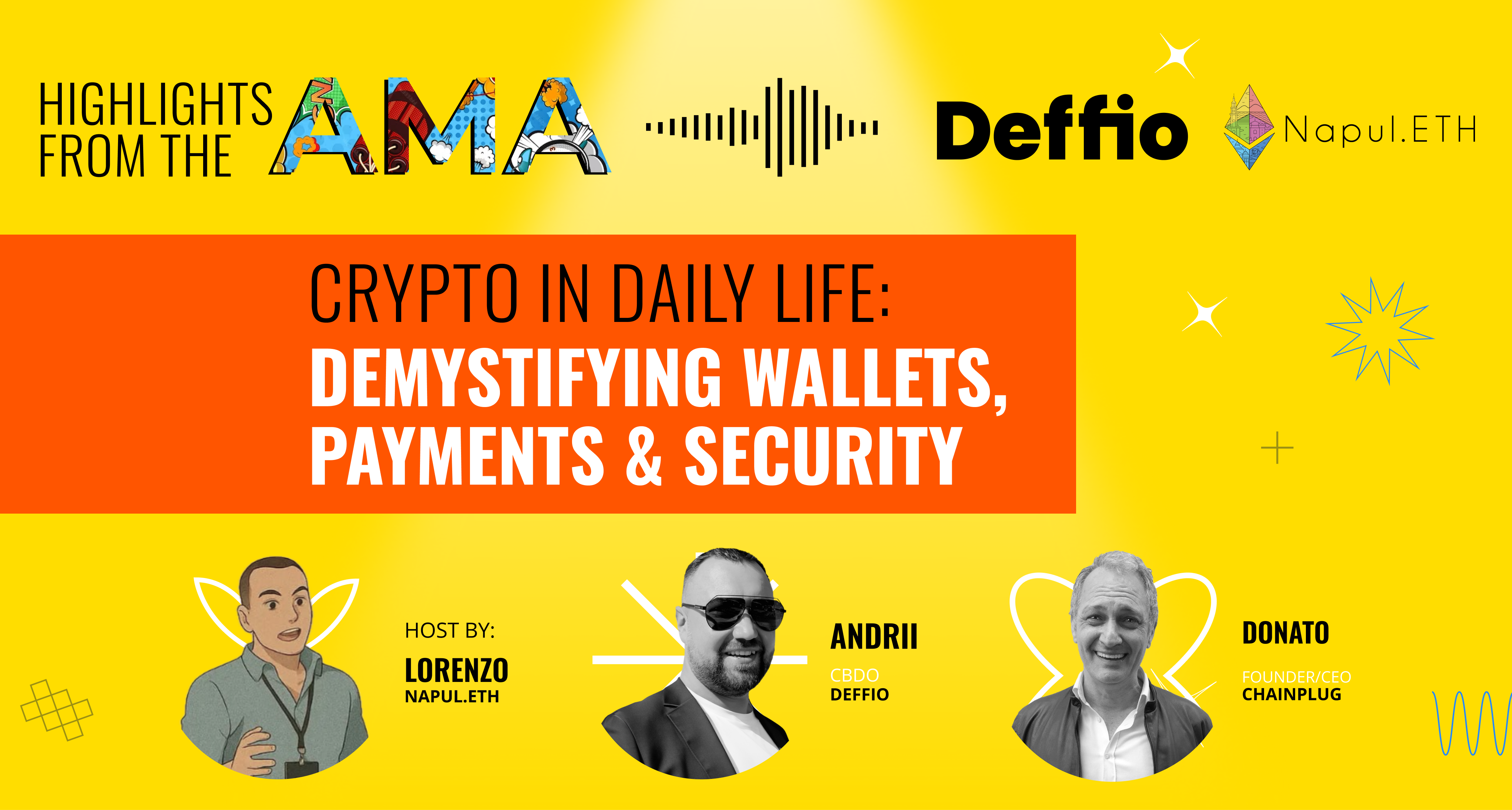 Crypto in Daily Life NapulETH Deffio AMA session